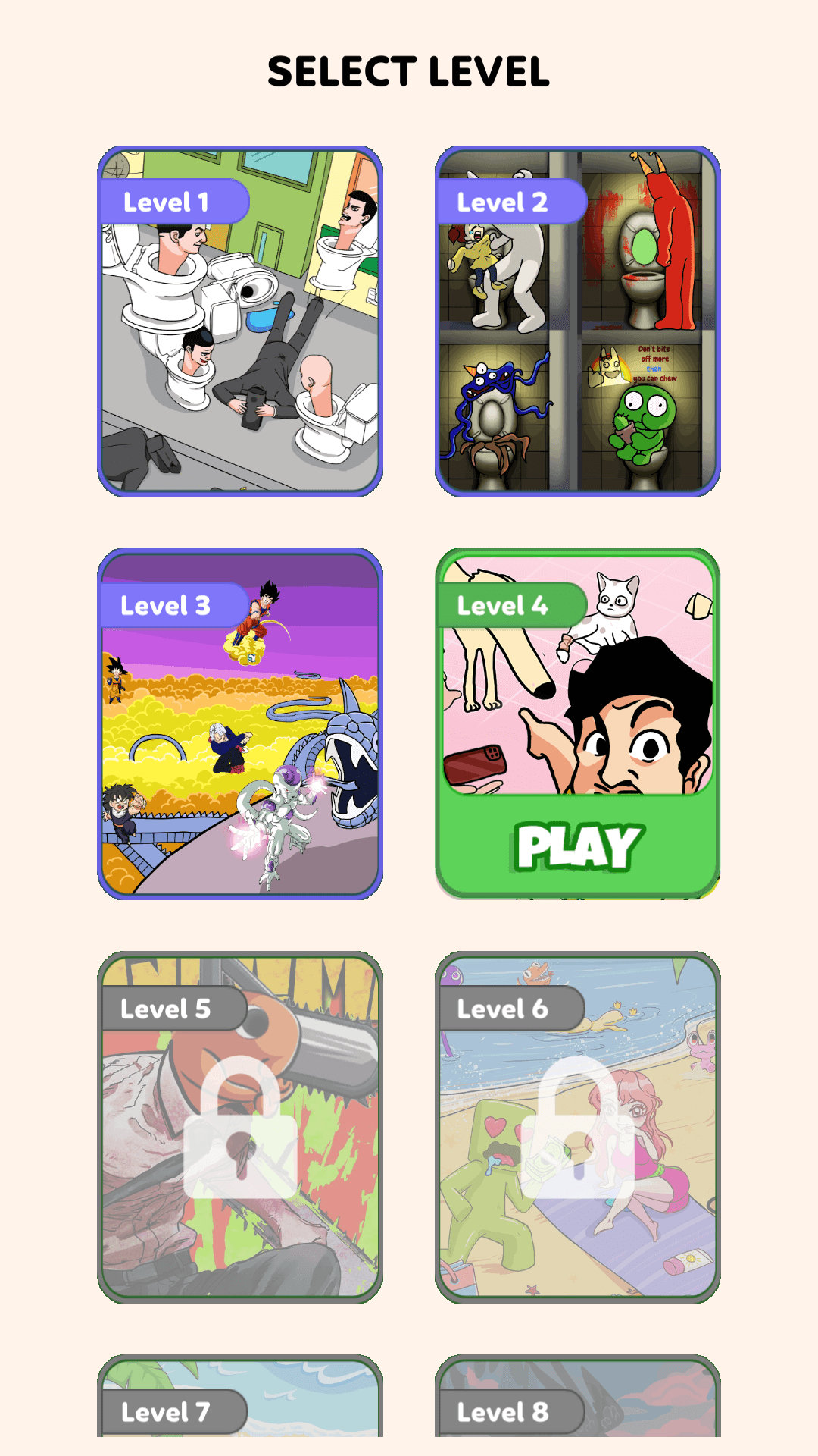 Infinite Zoom Art Puzzle Unity Game screenshot 5