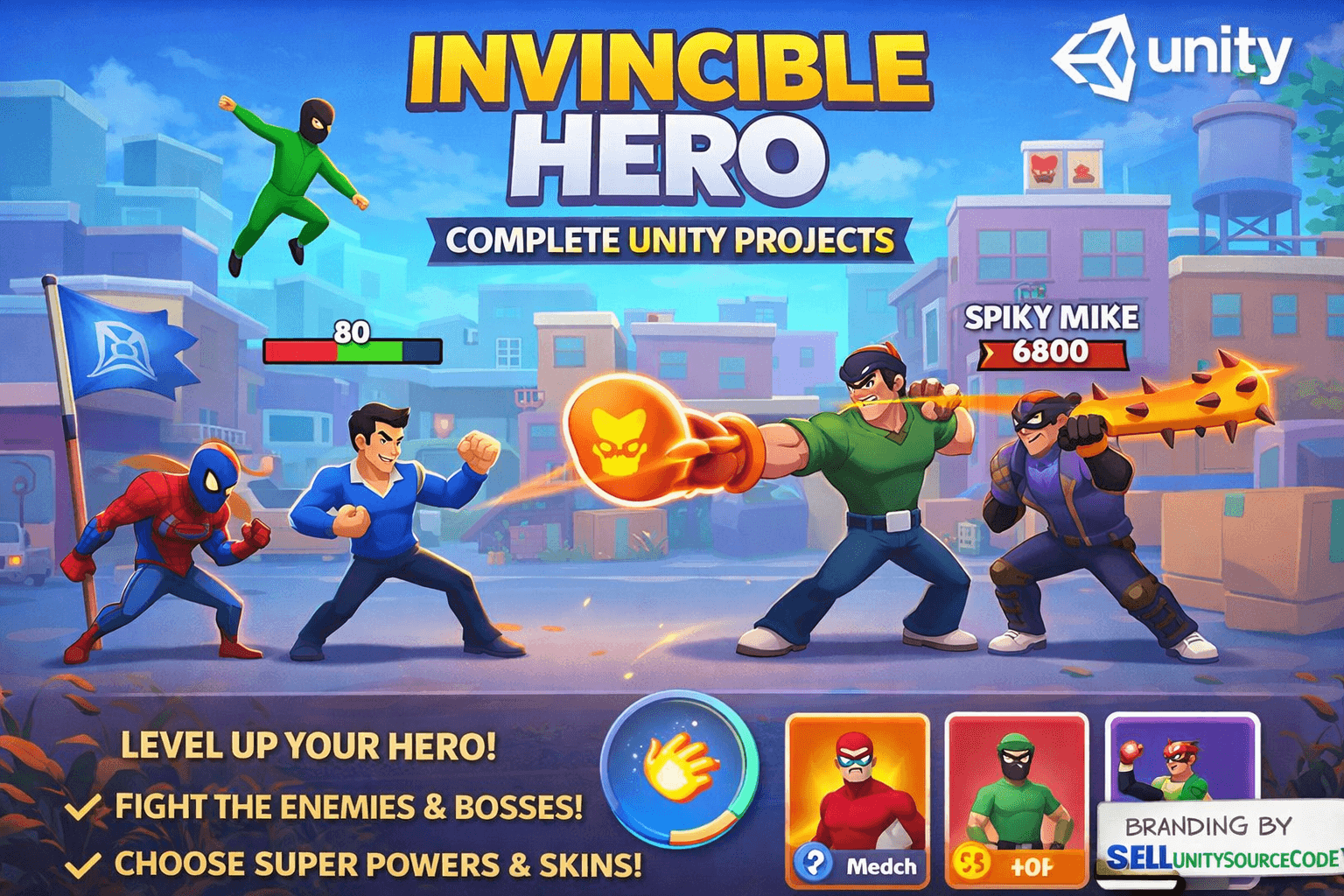Invincible Hero Complete Unity Projects 2025