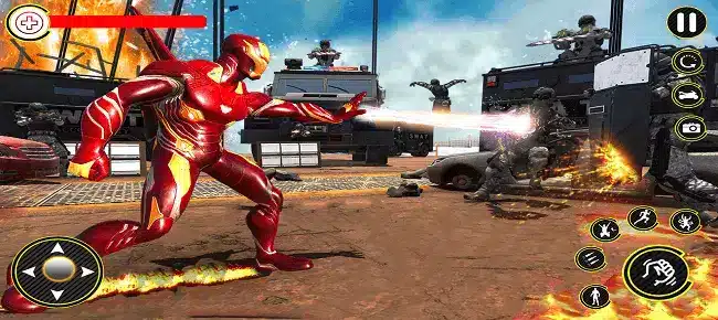 Iron Hero Game Superhero Game SellUnitySourceCode