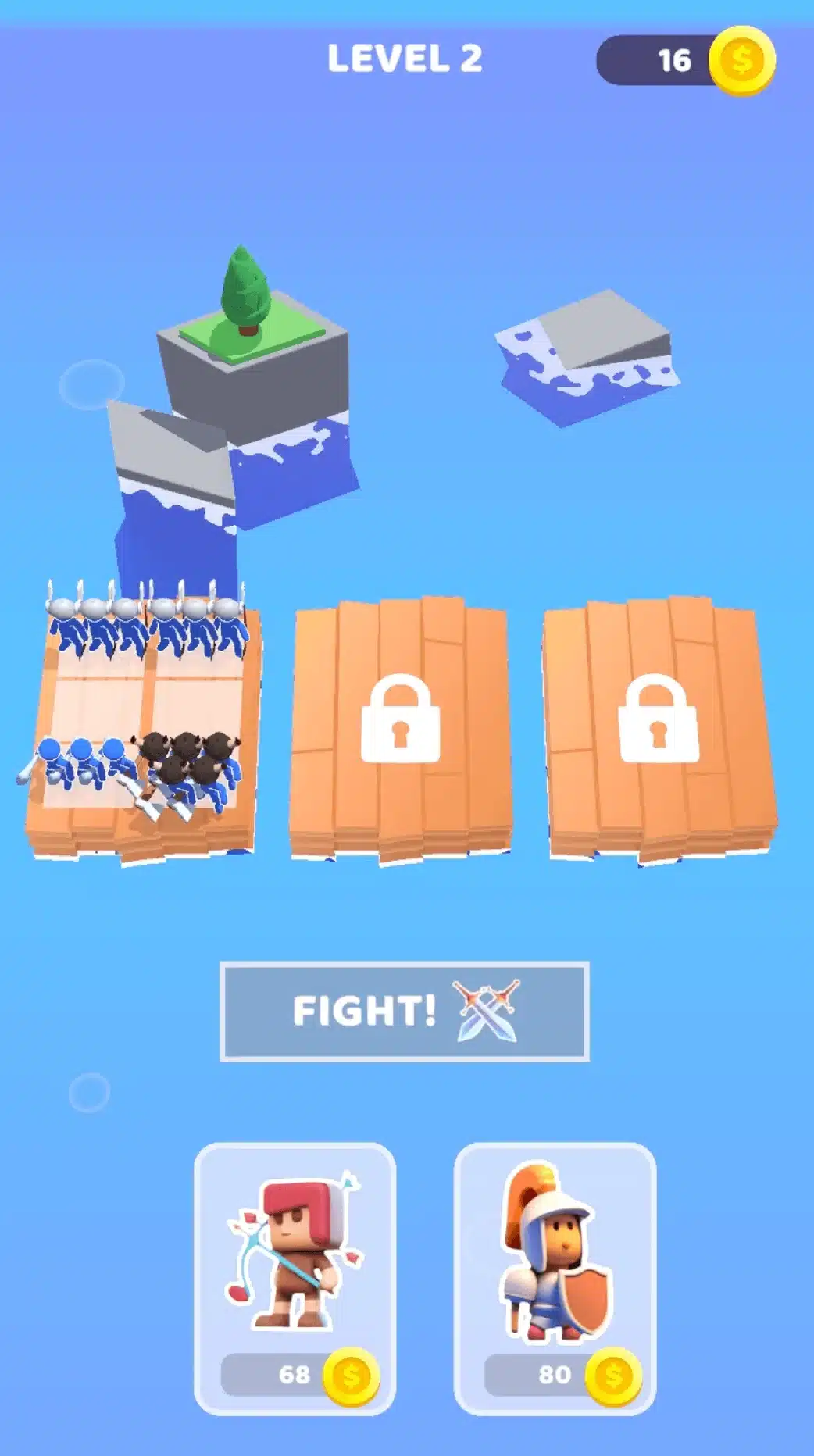 Island Merge War Unity Game screenshot 2