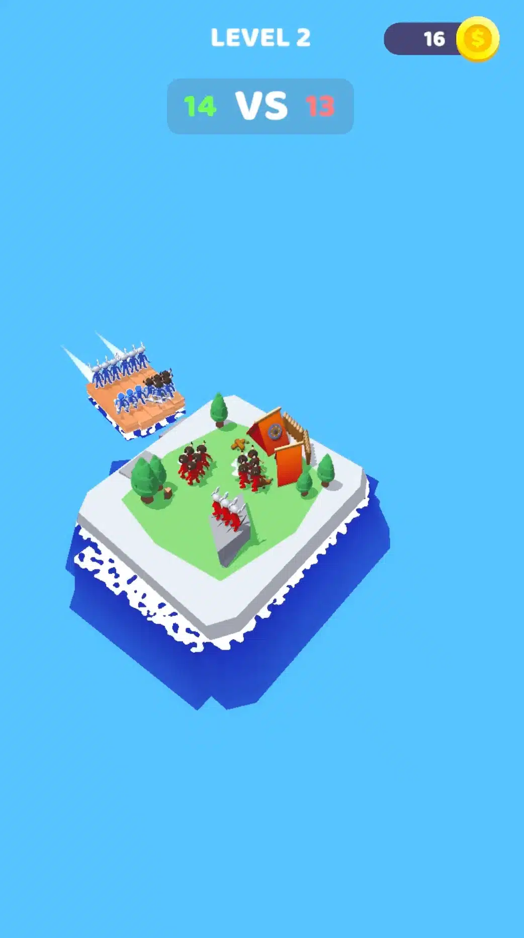 Island Merge War Unity Game screenshot 3