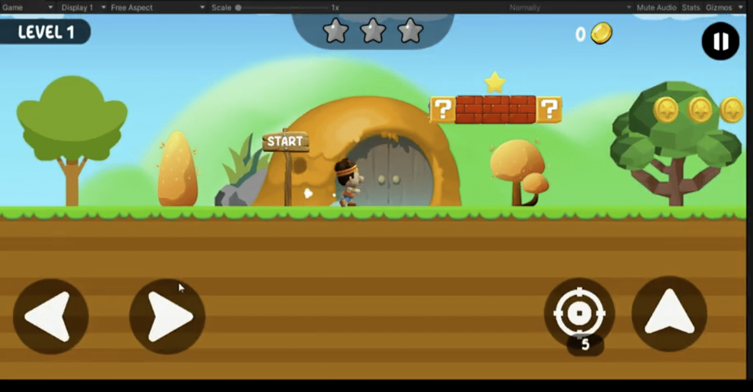Jack Platformer  Unity Source Code screenshot 2