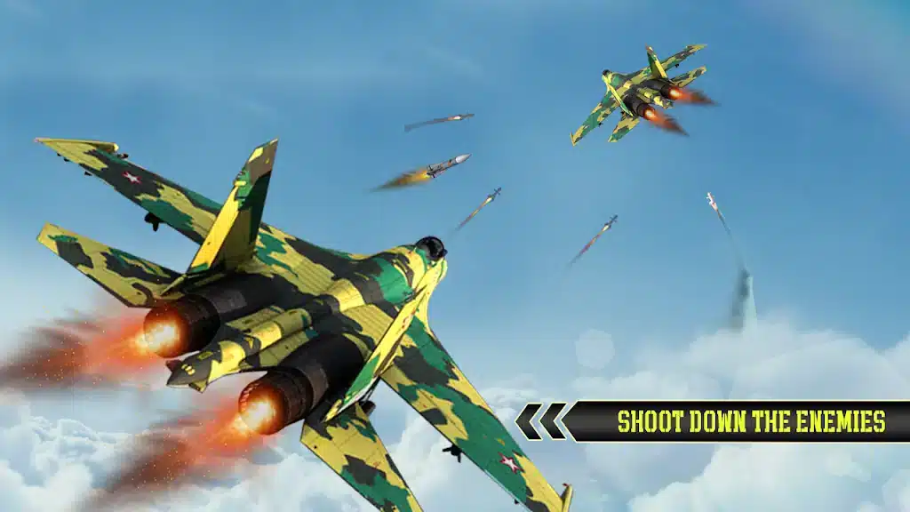 Jet Fighter 3D War – Air Force Combat Unity Template – SellUnitySourceCode.com