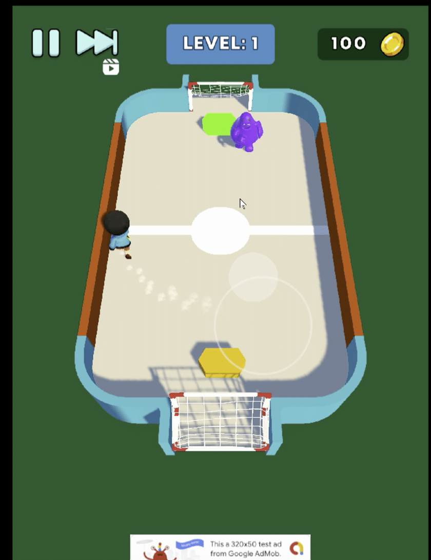 Kick The Ball Soccer Arena Unity Sourcecode screenshot 3