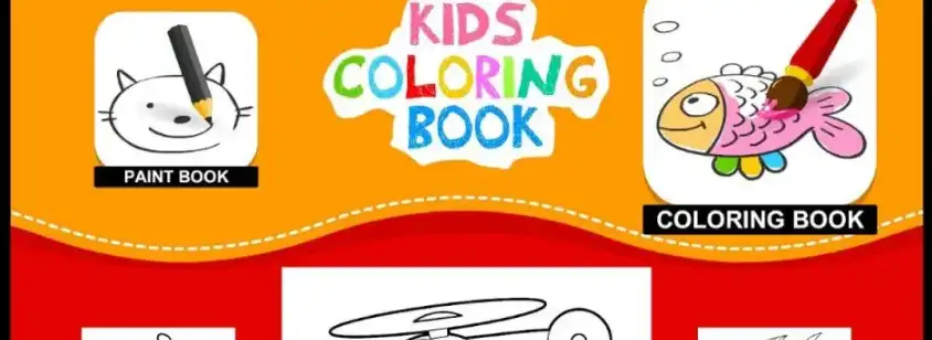 🎨 Kids Coloring Book With Magic Pen | SellUnitySourceCode.com