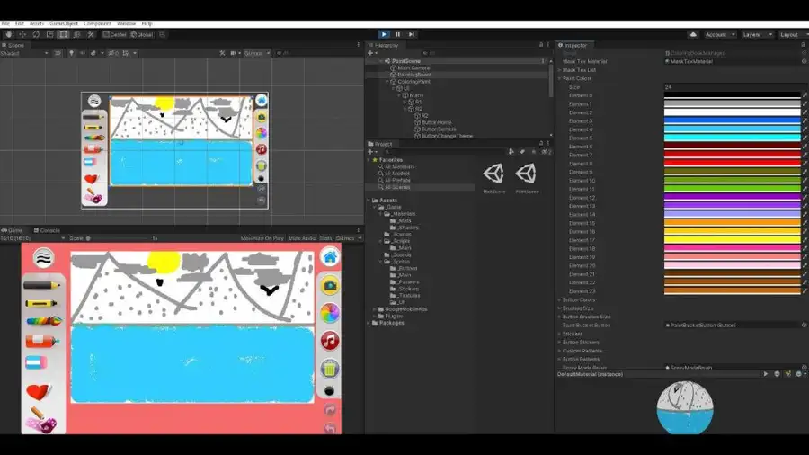 🎨 Kids Coloring Book With Magic Pen | SellUnitySourceCode.com screenshot 5