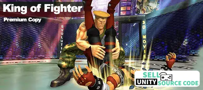 King of Fighters Styled Game template SellUnitySourceCod screenshot 5
