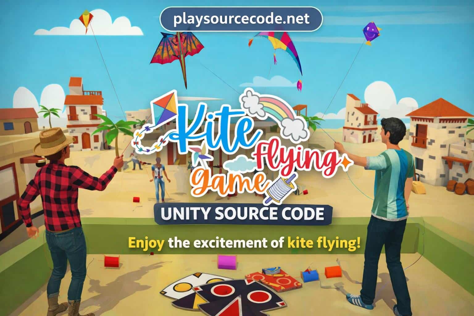Kite Flying Kite Game 3d Unity Game