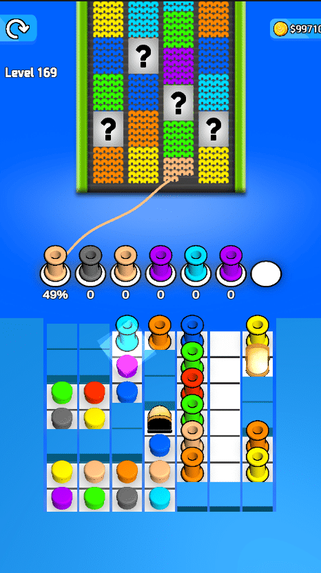 🧩 Knit Color Rope – Sort Jam Puzzle | Unity Source Code By Sellunitysourcecode screenshot 4