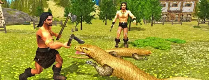 Komodo Dragon Lizard Rampage SellUnitySourceCode