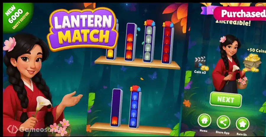 Lantern Match | Puzzle Game