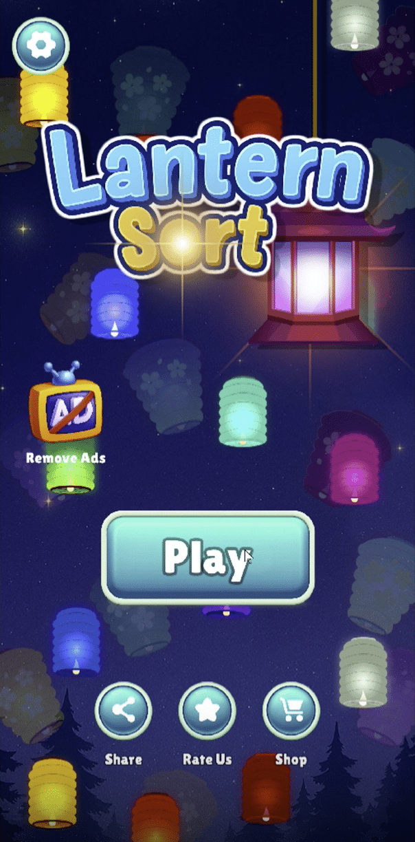 Lantern Sort  Match | Puzzle Game Unity sourcecode screenshot 3