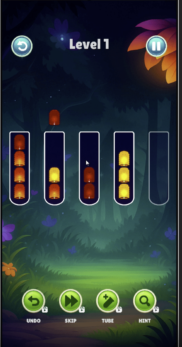 Lantern Sort  Match | Puzzle Game Unity sourcecode screenshot 4