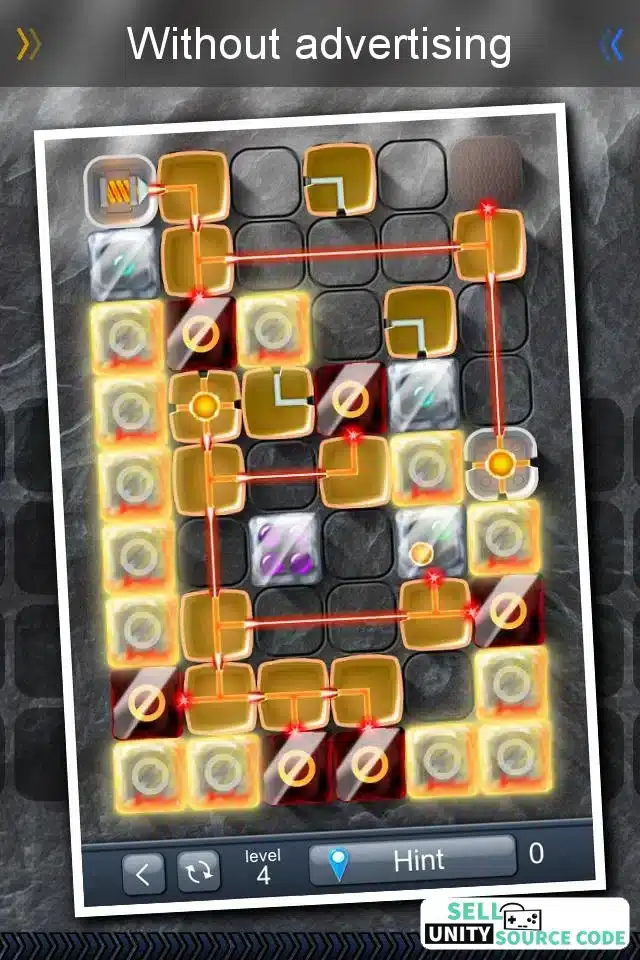 Laser Box - Puzzle Unique Game SellUnitySourceCode screenshot 5