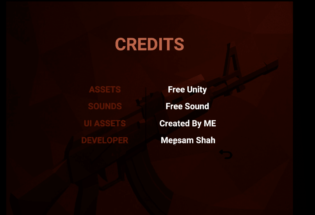 Last Bullet Action Shooter Game Template unity source code screenshot 3