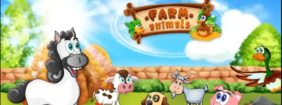 Learning Farm Animals: Educational Games For Kids SellUnitySourceCode