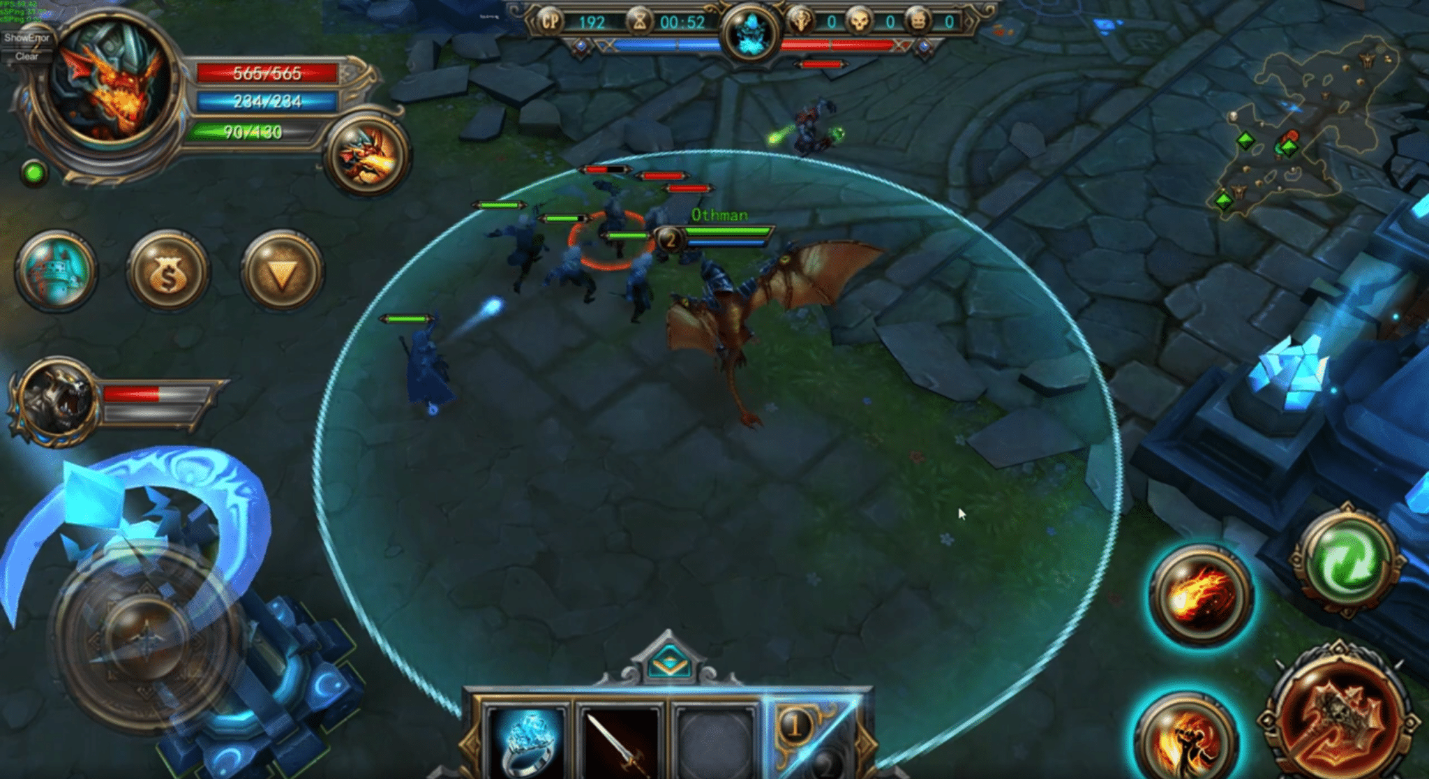 Legend of the Nexus: Moba Battle  Online Multiplayer Unity Project screenshot 3