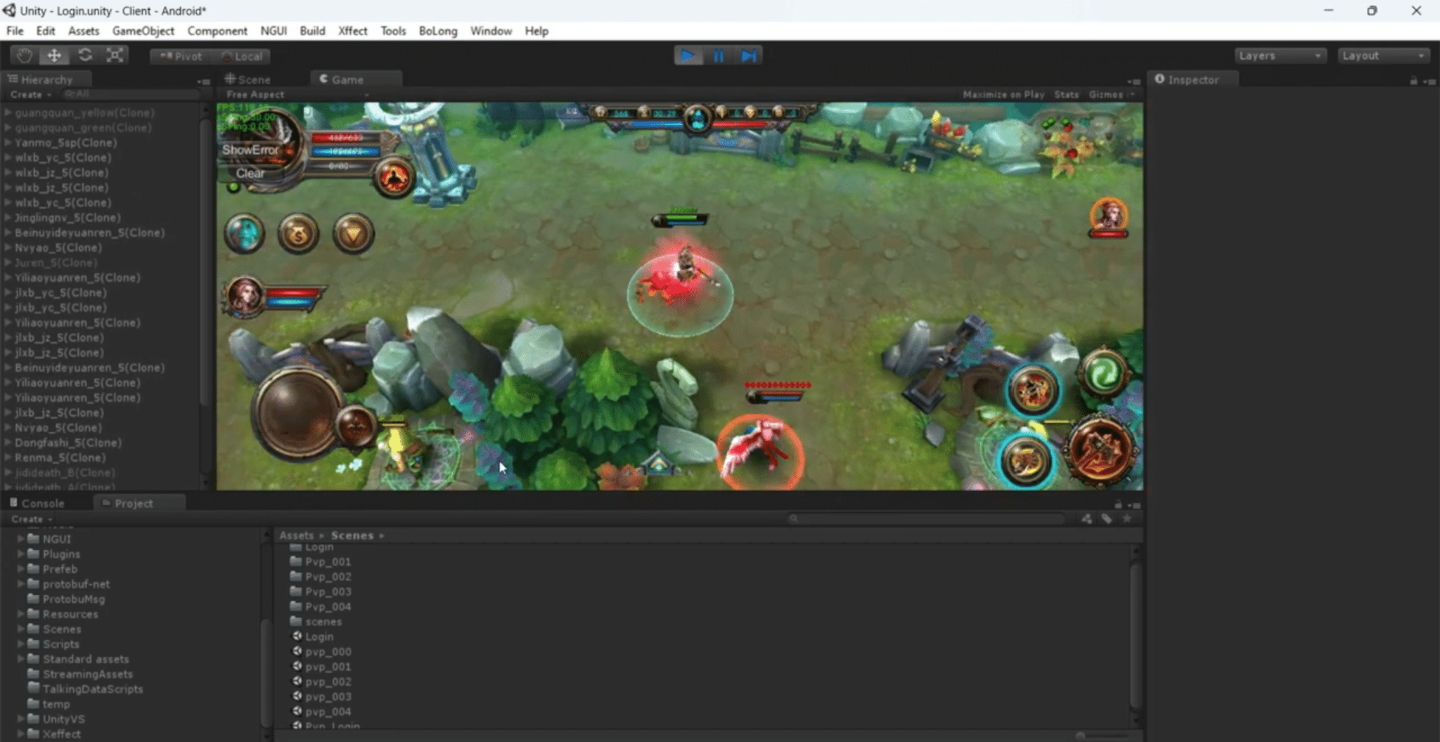 Legend of the Nexus: Moba Battle  Online Multiplayer Unity Project screenshot 5