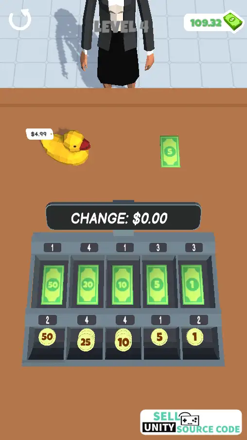 Let’s be cashier 3D SellUnitySourceCode screenshot 4