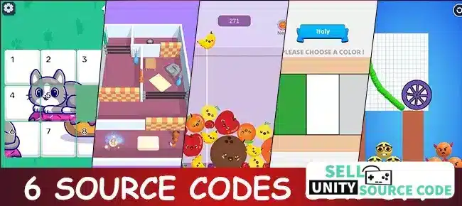 Letest Bundle - AP Games Exclusive  Bundle – 6 Best-Selling Unity Games – SellUnitySourceCode.com