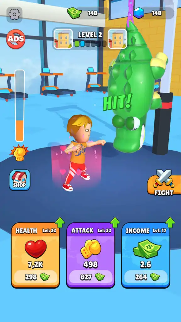 💪 Lifting Hero: Merge Fighting SellUnitySourceCode screenshot 2