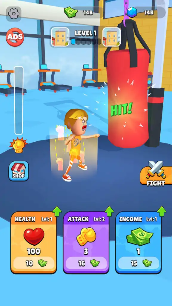 💪 Lifting Hero: Merge Fighting SellUnitySourceCode screenshot 5