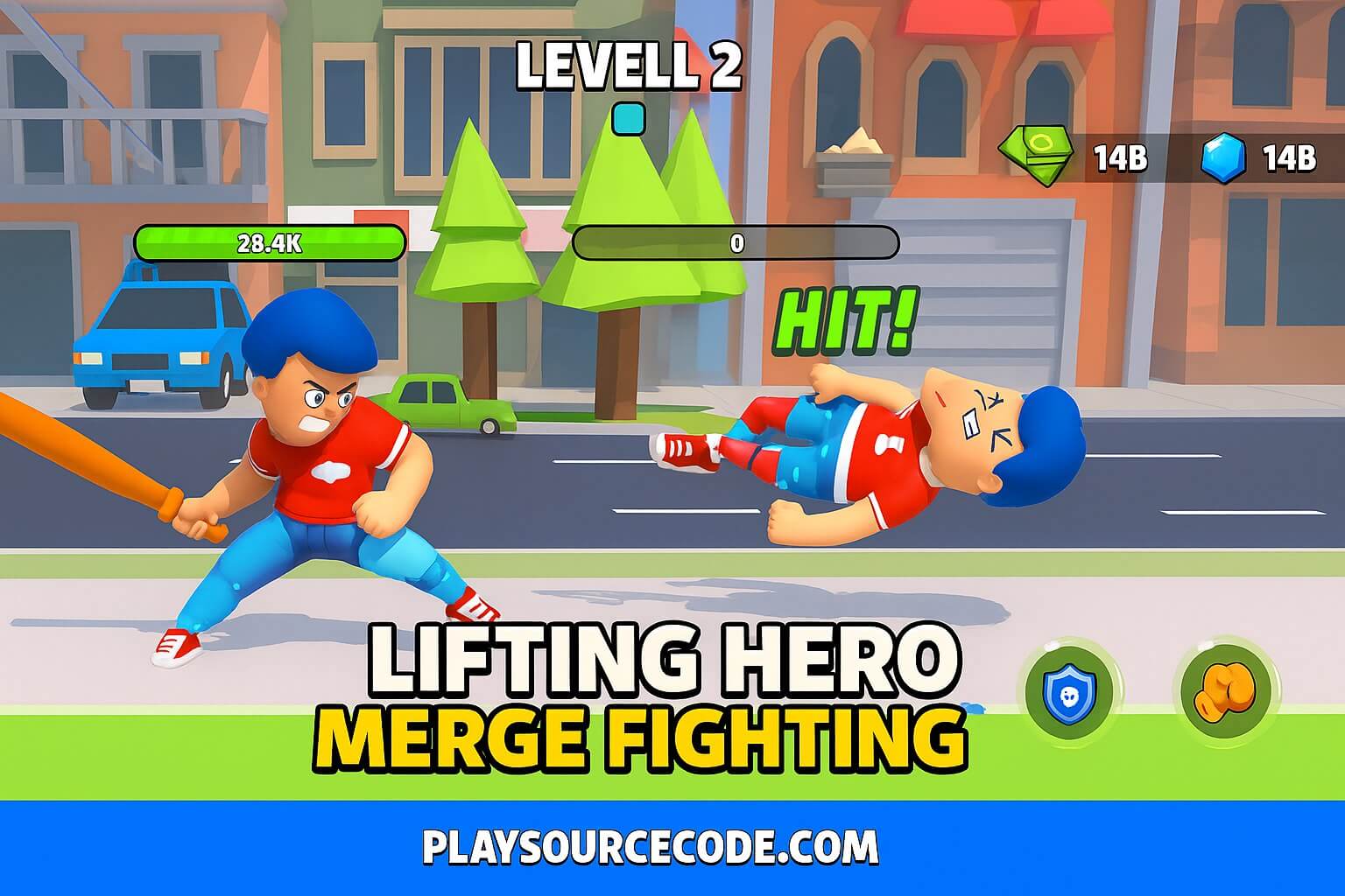 Lifting Hero Merge Fighting Unity Sourcecode