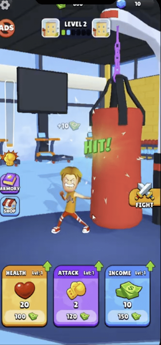 Lifting Hero Merge Fighting Unity Sourcecode screenshot 5
