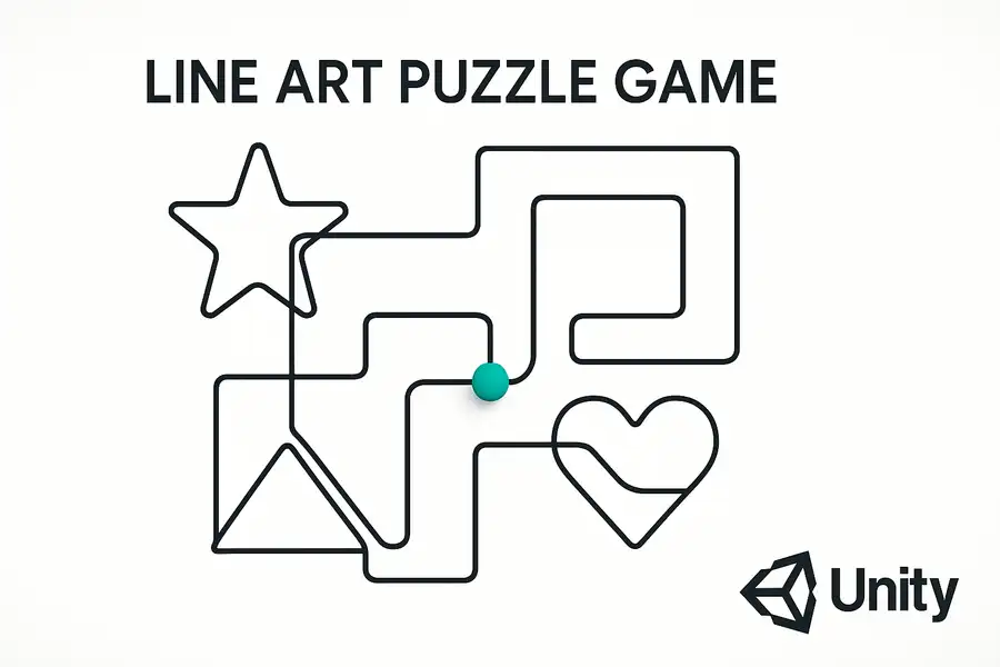 Line Art Puzzle Game