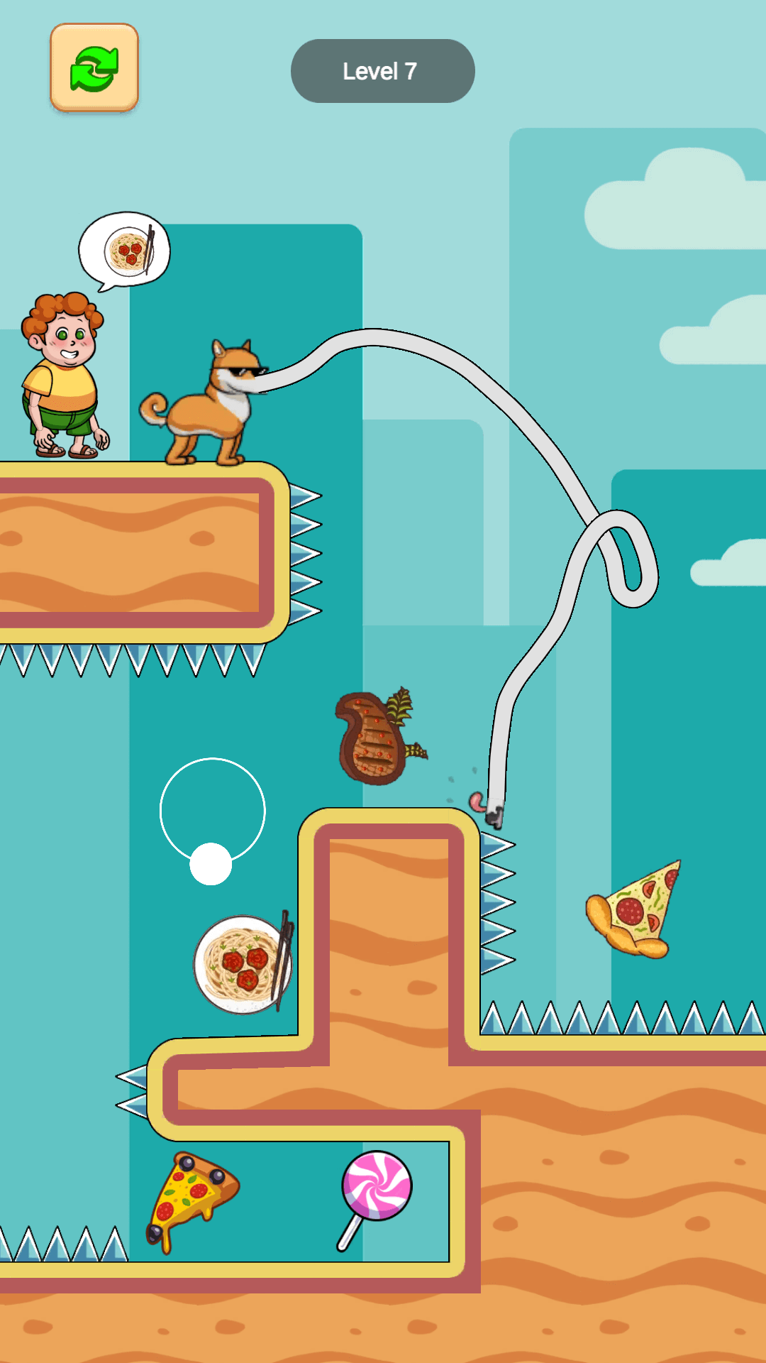 Long Nose Dog – Borzoi Dog Unity Game