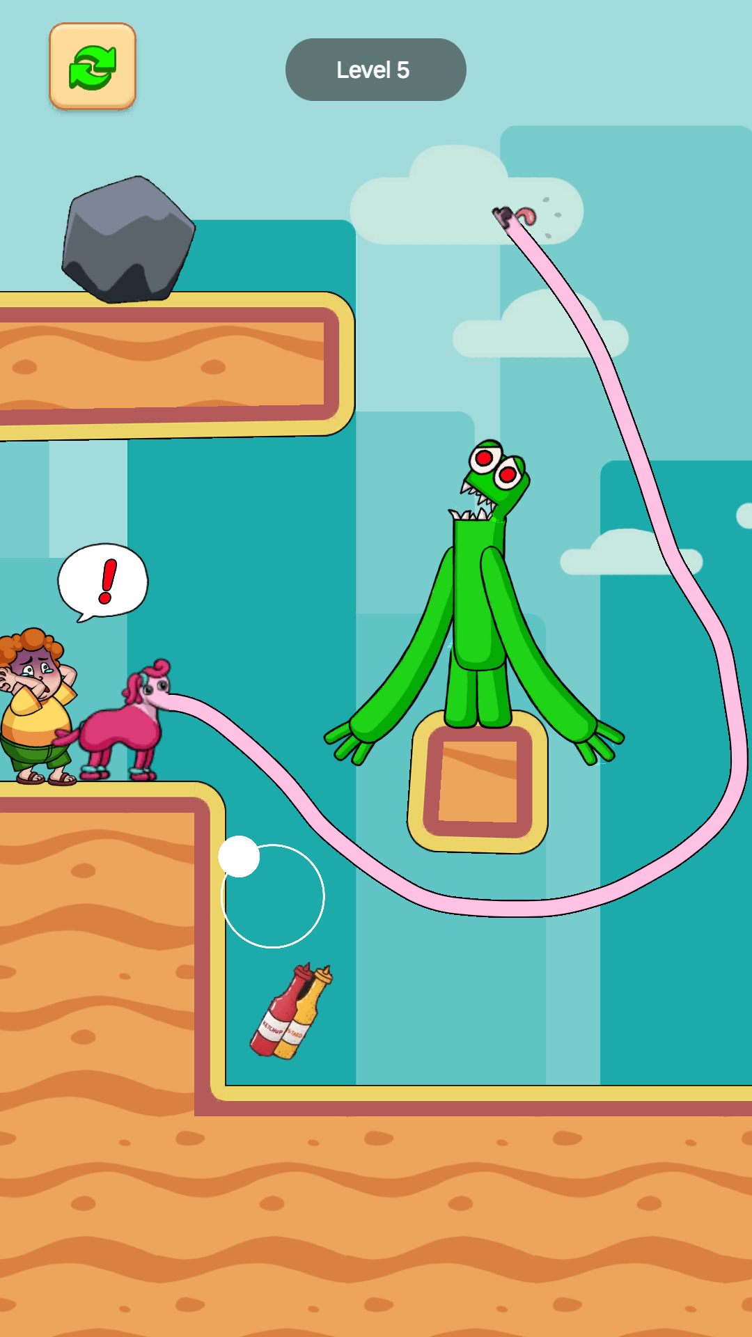 Long Nose Dog – Borzoi Dog Unity Game screenshot 3