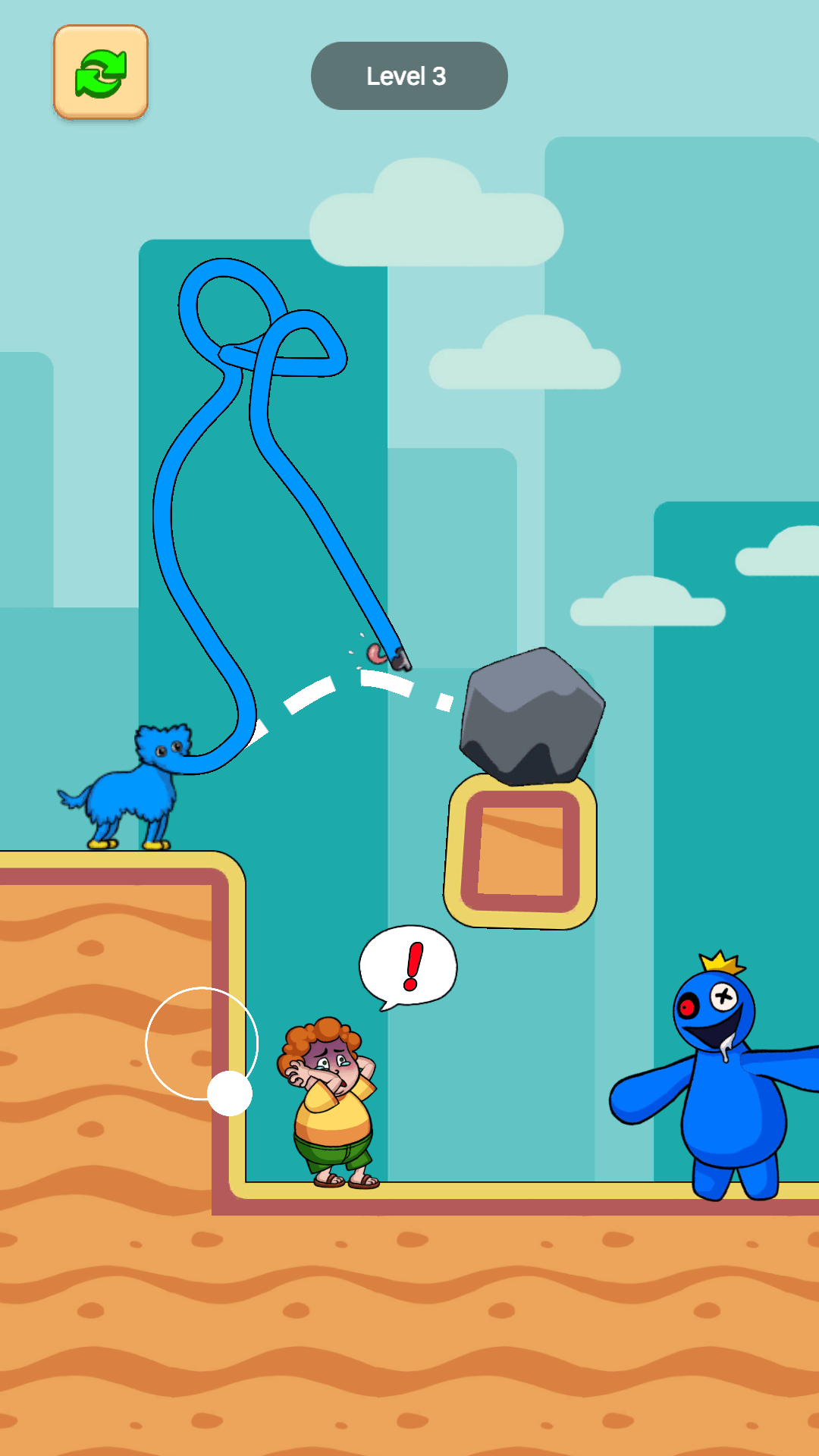 Long Nose Dog – Borzoi Dog Unity Game screenshot 4