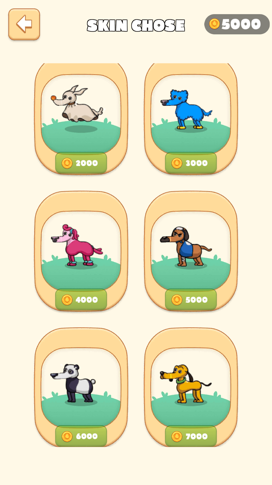 Long Nose Dog – Borzoi Dog Unity Game screenshot 5