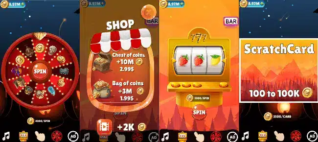 🎰Lucky Money – Casino type Unity game SellUnitySourceCode