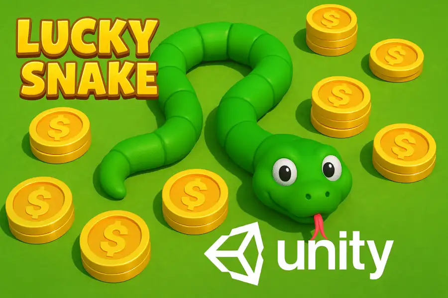 Lucky Snake 3D – Unity Source Code | Cash Rewards Game