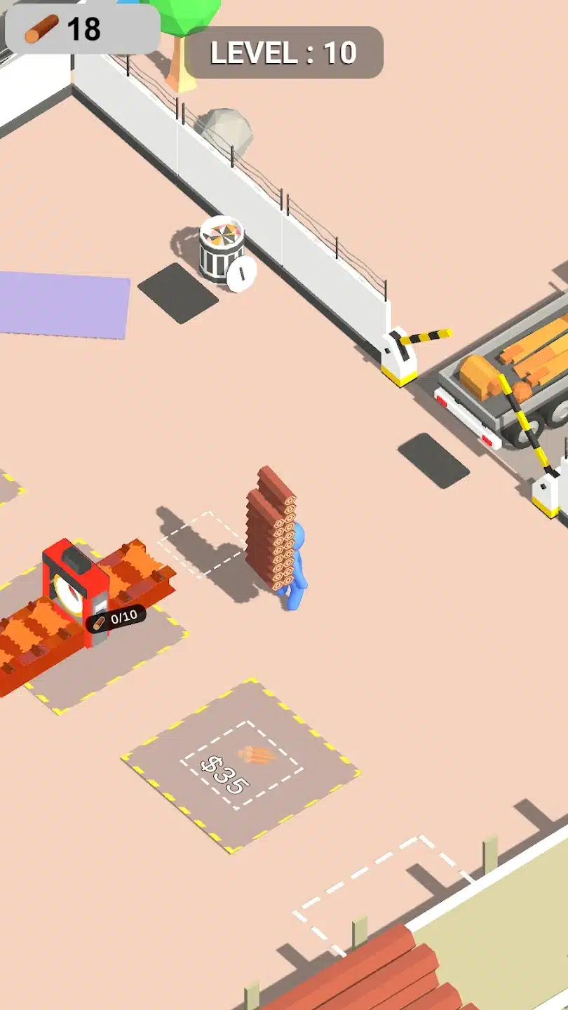 Lumber Factory Idle Unity Template Project screenshot 3