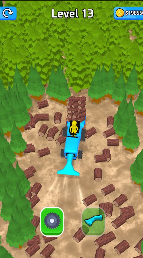 Lumber Harvest Tree Cutting Game Unity Source Code screenshot 3