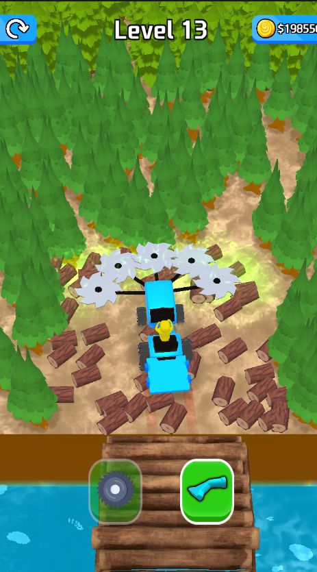 Lumber Harvest Tree Cutting Game Unity Source Code screenshot 4