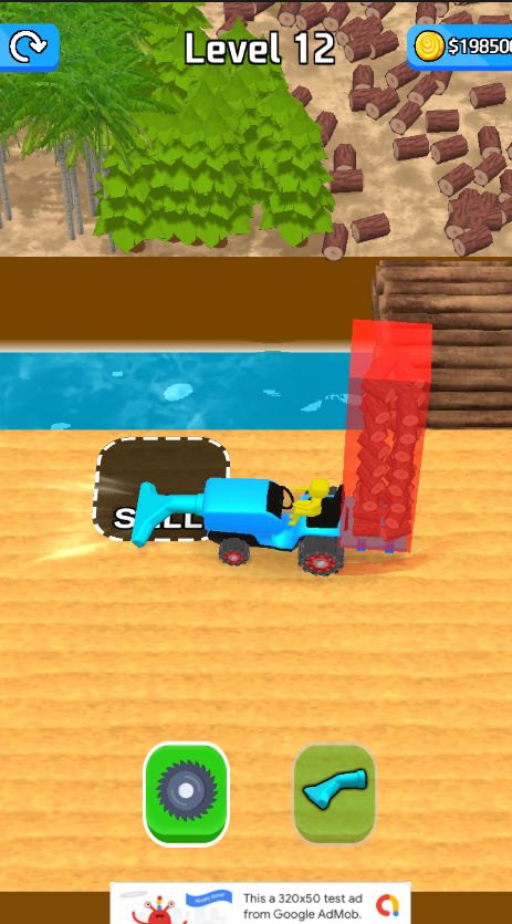Lumber Harvest Tree Cutting Game Unity Source Code screenshot 5