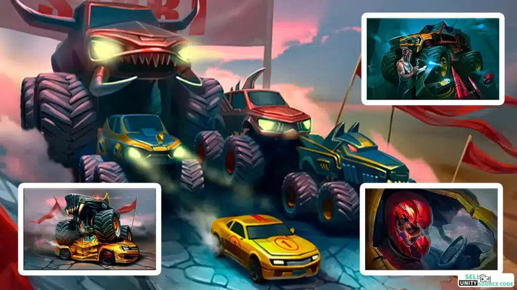Mad Truck Challenge 4x4 Racing SellUnitySourceCode screenshot 3