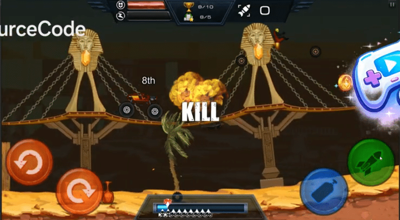 Mad Truck Challenge 4x4 Racing Unity Game Code screenshot 4
