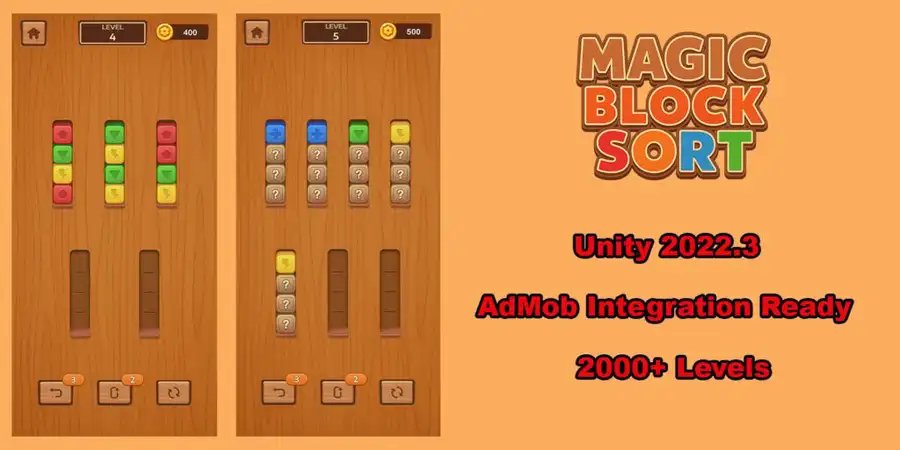 Magic Block Sort – Unity Source Code