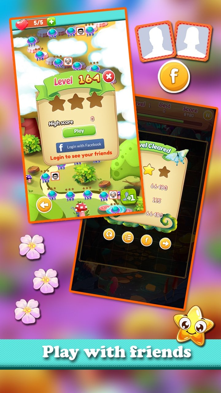 Magic Forest-Match 3 Puzzle – Unity 2020.3.3f1- 64 SellUnitySourceCode screenshot 5