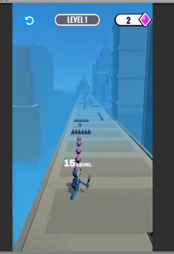 Make a Level-Up Runner in Unity! Hit & Run-Style screenshot 3