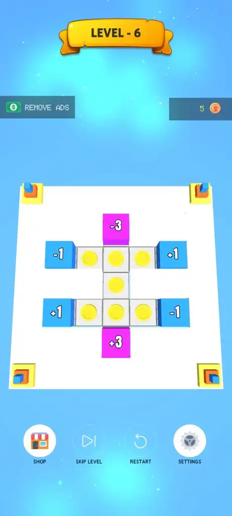 Make it Zero – Hypercasual Puzzle Game SellUnitySourceCode screenshot 3