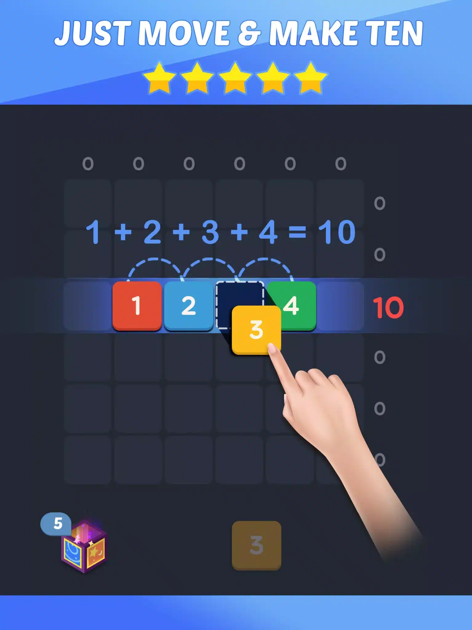 Make Ten - Connect the Numbers Puzzle Unity Source Code screenshot 4