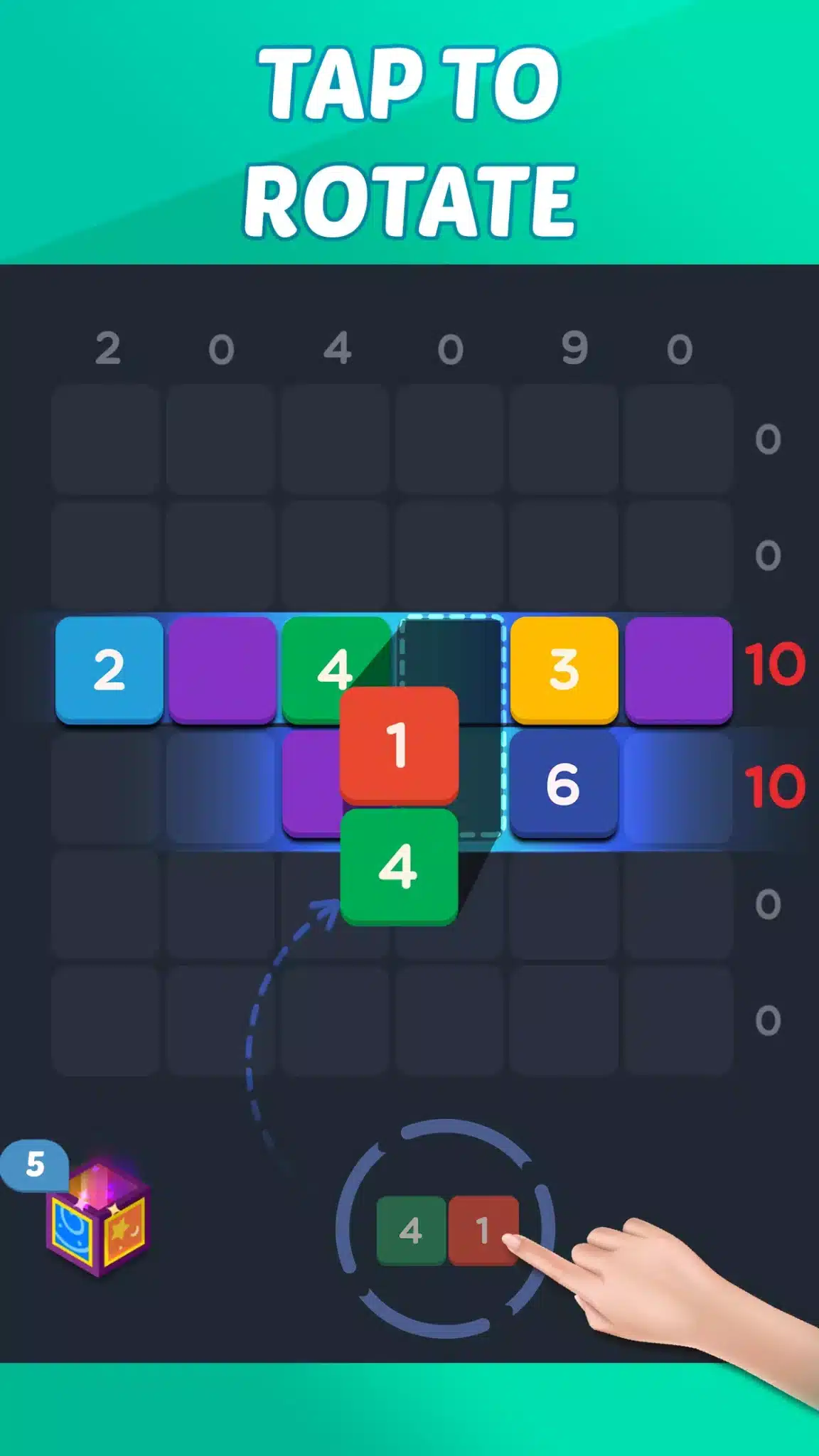 Make Ten - Connect the Numbers Puzzle Unity Source Code screenshot 6