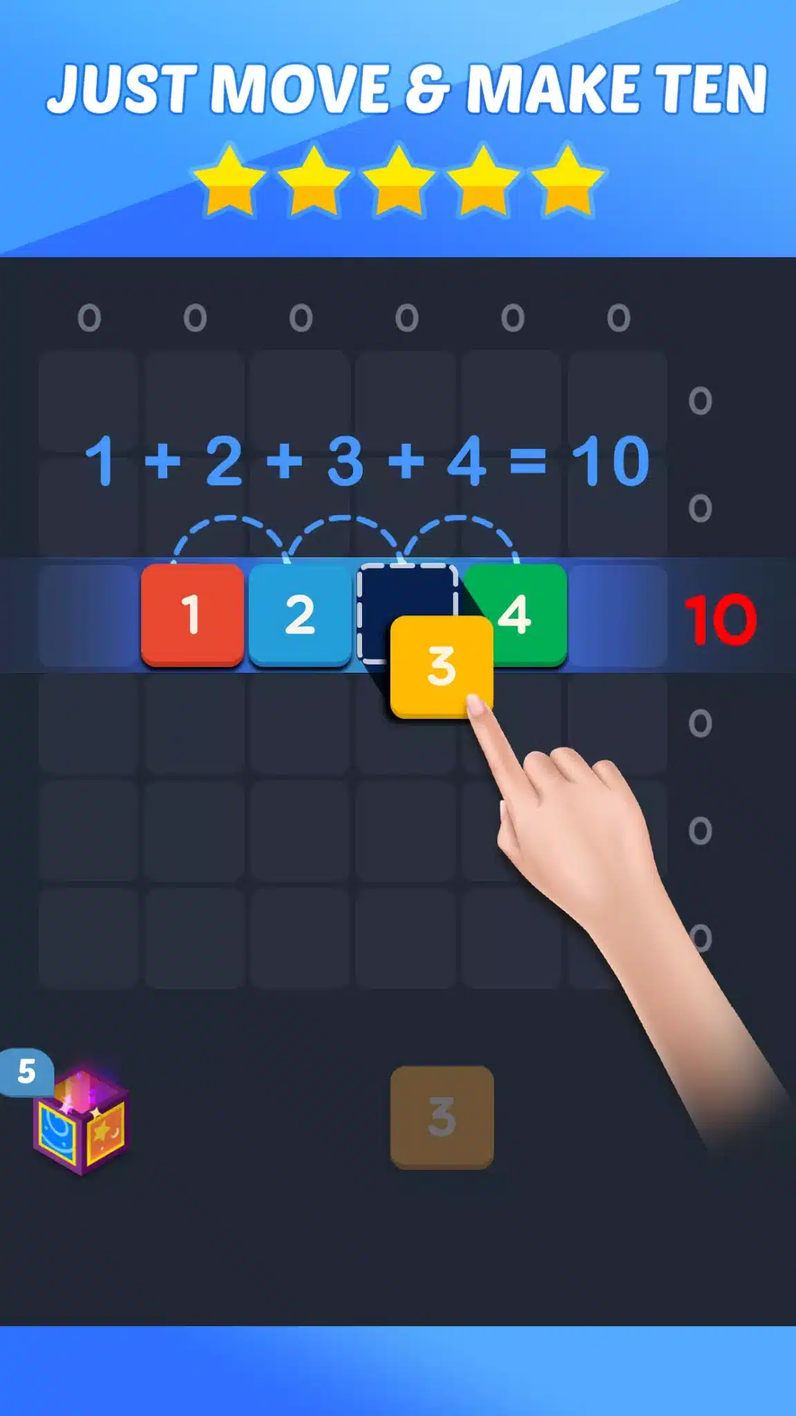 Make Ten - Connect the Numbers Puzzle Unity Source Code screenshot 8