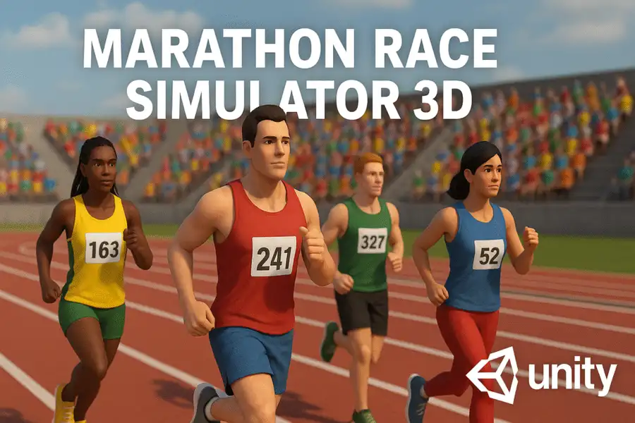Marathon Race Simulator 3D