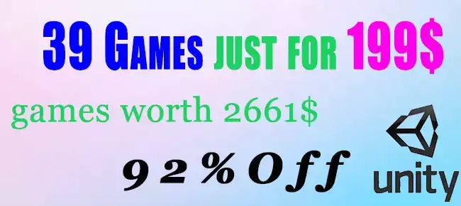 Master Coder’s Mega Sale Bundle Offer: 39 Games SellUnitySourceCode